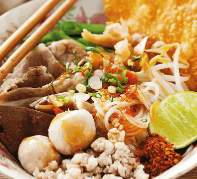 ก๋วยเตี๋ยวแห้ง ธรรมดา