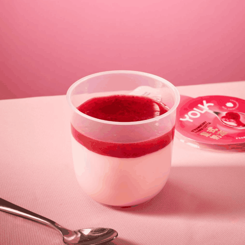 Strawberry Panna Cotta พานาคอตต้าสตอเบอร์รี