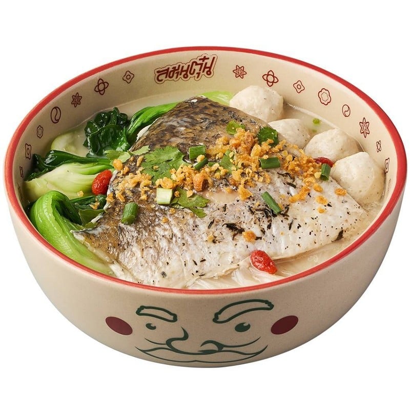 ก๋วยเตี๋ยวปลากะพงทงคตสึ