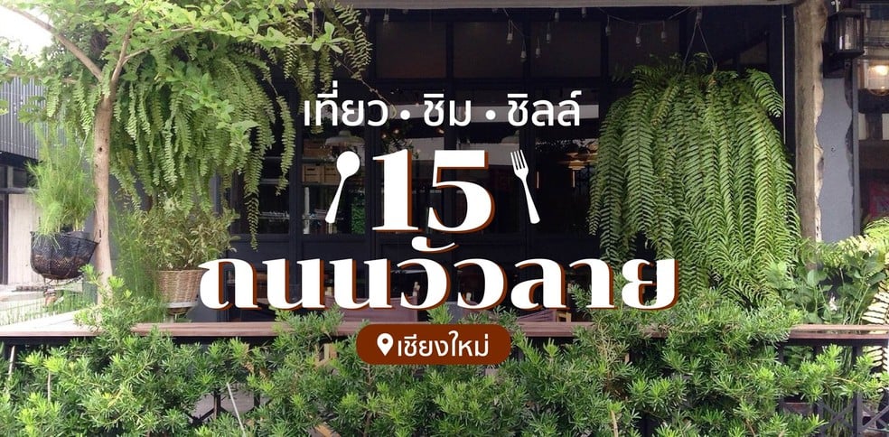 15 ร้านอาหารเด็ดถนนวัวลายเชียงใหม่