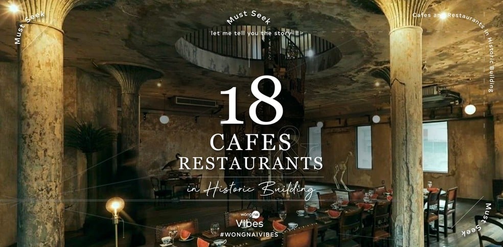 Don’t Miss 18 Cafes and Restaurants in Historic Building in Bangkok