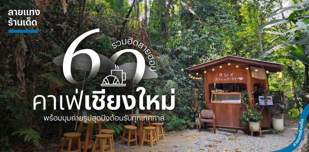 60 คาเฟ่เชียงใหม่ รวมฮิตสายฮอป พร้อมมุมถ่ายรูปสุดปังต้อนรับ 2025