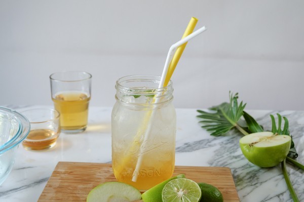 Special Apple Honey Italian Soda 