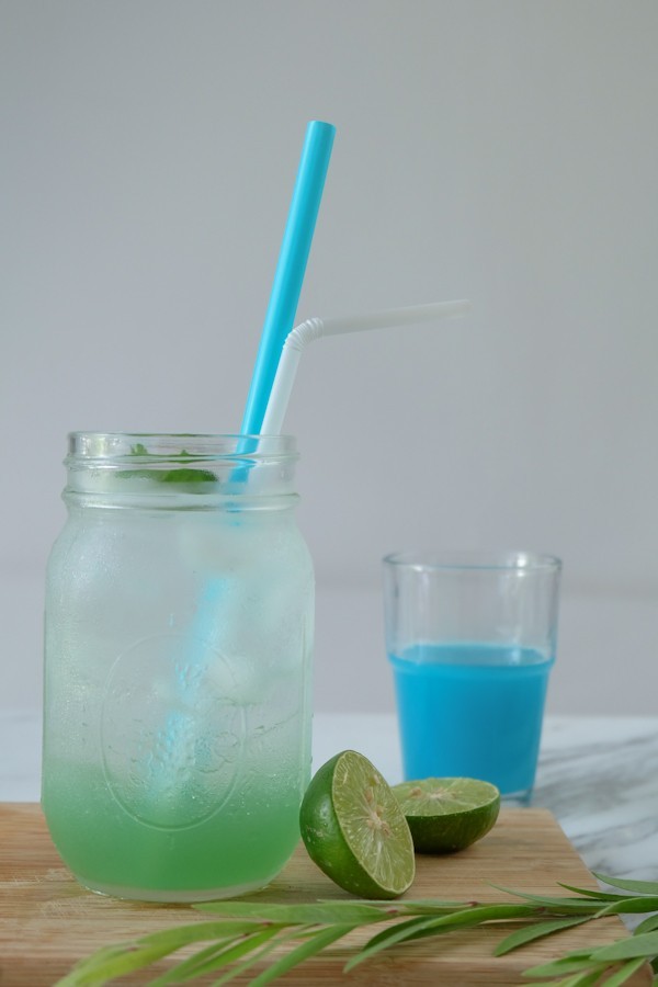 Blue Hawaii Italian Soda 