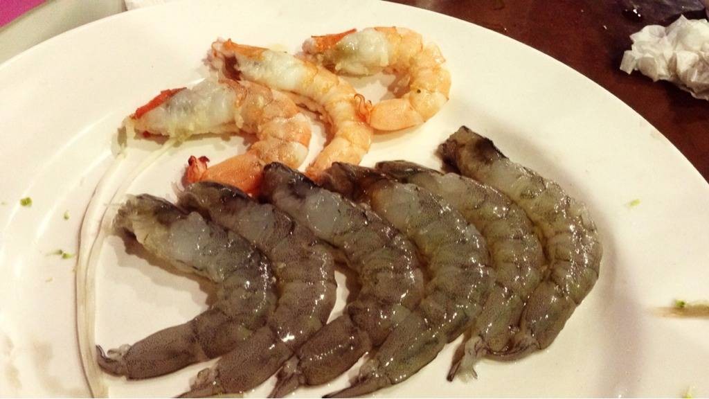 กุ้งกระทะ ไก่แบ้ เกาะช้าง หาดไก่แบ้