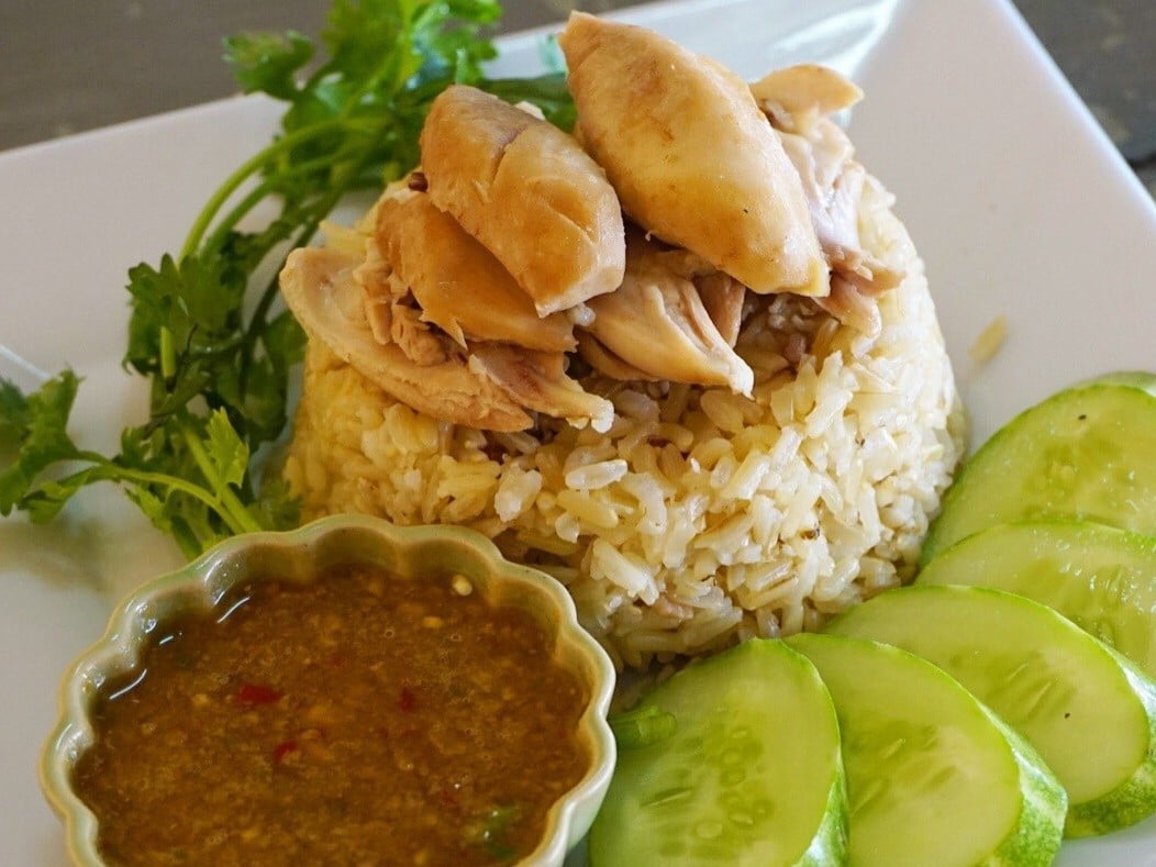 ข้าวมันไก่ สูตรคลีน