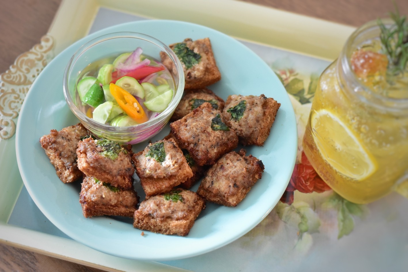 ขนมปังหน้าหมู