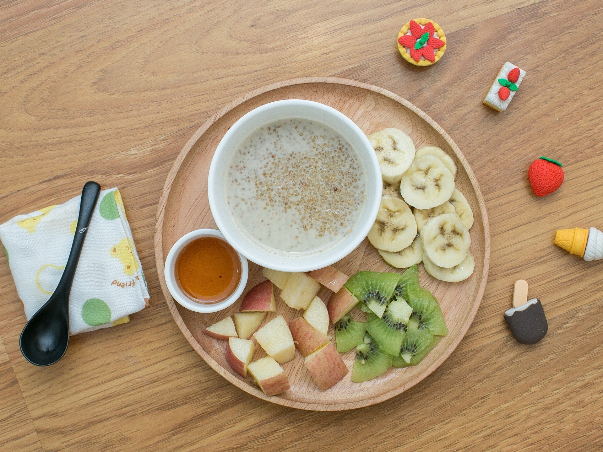 คีนัวตุ๋นนมถั่วเหลือง