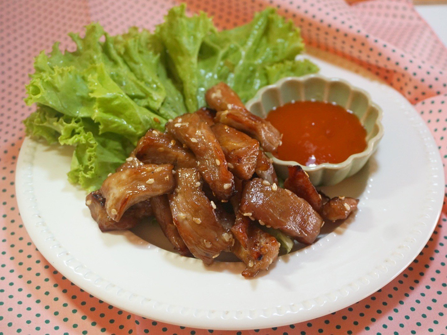 หมูแดดเดียว สูตรคลีน