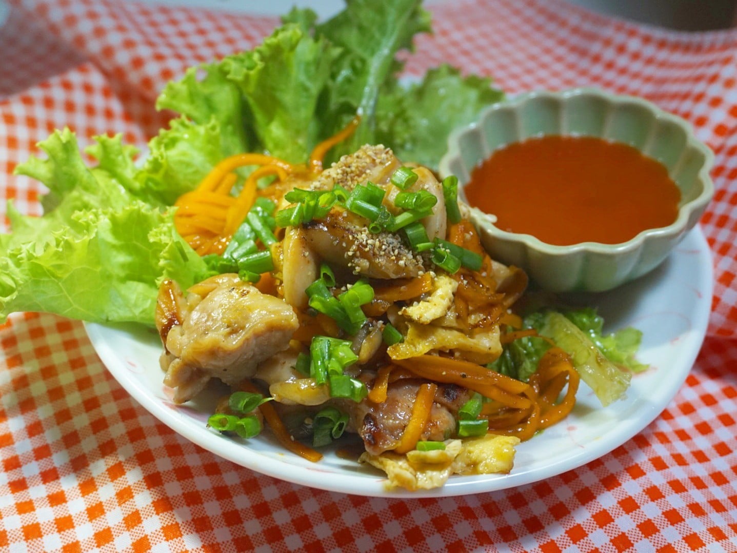 ก๋วยเตี๋ยวคั่วไก่ สูตรคลีน