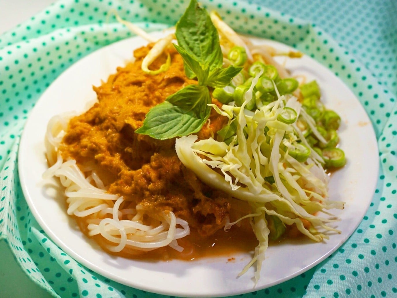 ขนมจีนน้ำยา สูตรคลีน