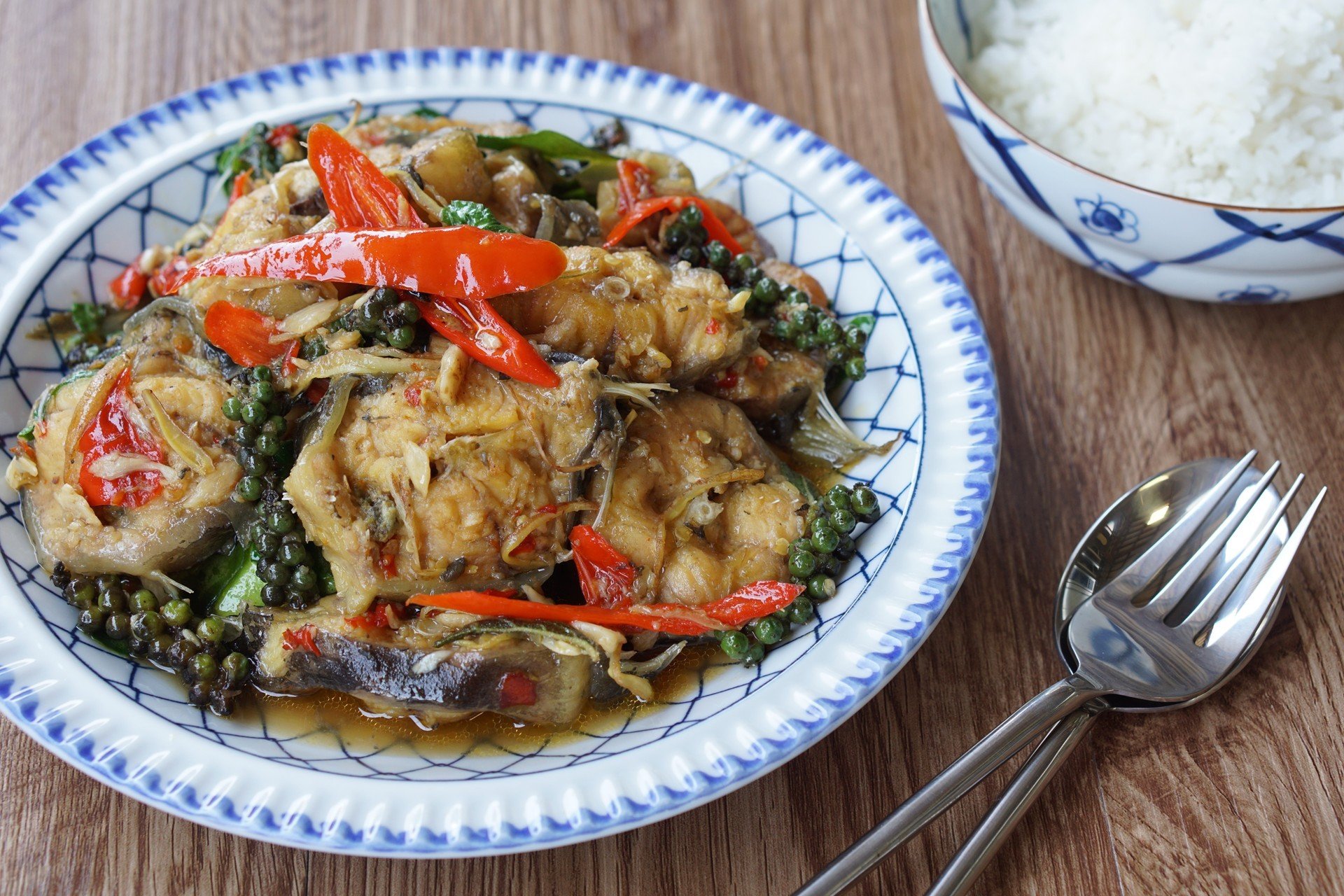 ผัดเผ็ดปลาดุก