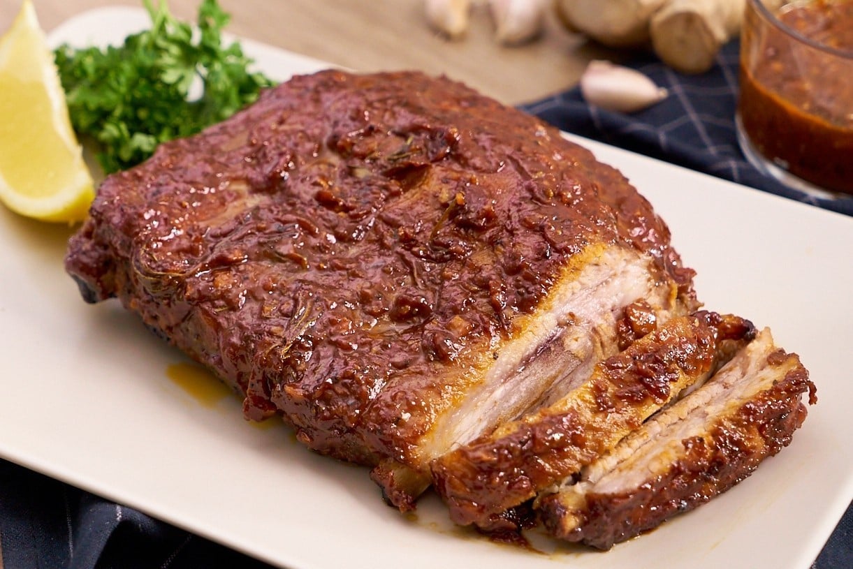ซี่โครงหมูอบซอส