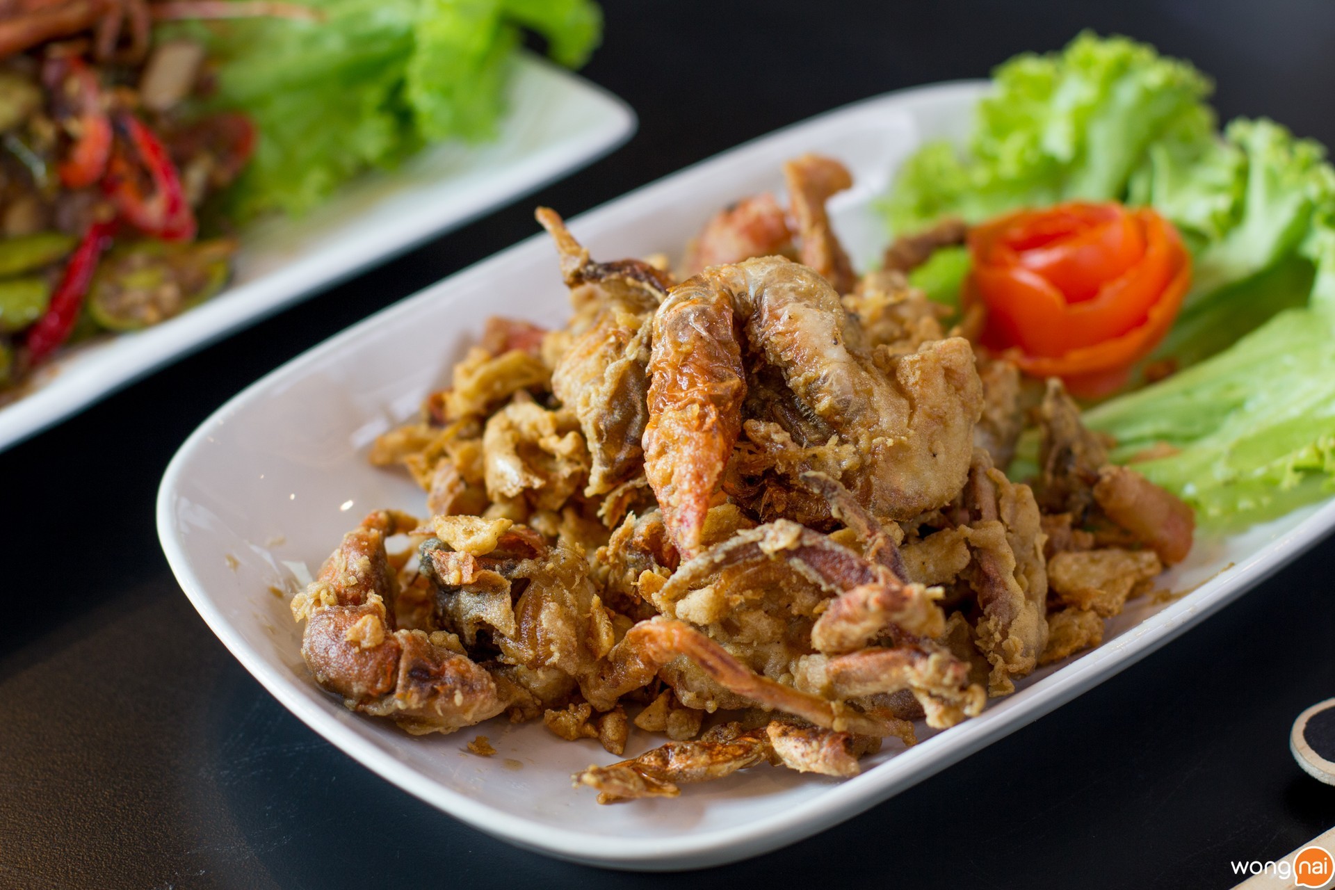 ปูนิ่มทอดกระเทียม JB Grand Park นครศรีธรรมราช